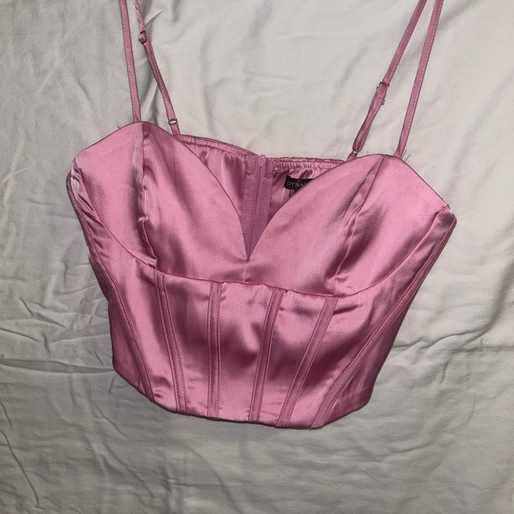 Pink Dynamite corset top